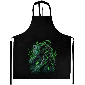 Discover Black & green liger products Aprons
