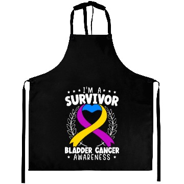 Discover Bladder Cancer Survivor Bladder Cancer Awareness Aprons