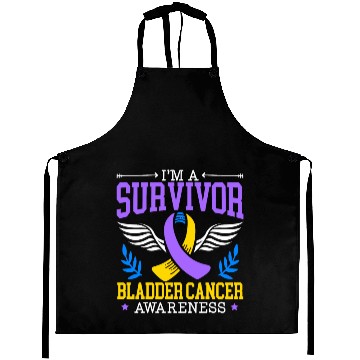 Discover Bladder Cancer Survivor Bladder Cancer Awareness Aprons