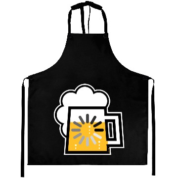 Discover Beer Loading (Drinking In Progress / Icon / |) Aprons