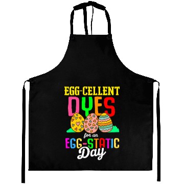 Discover Easter Colorful Egg Dye Rabbit Egg Hunt Aprons