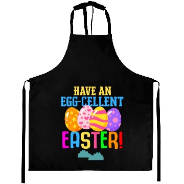 Discover Easter Colorful Egg Dye Rabbit Egg Hunt Aprons
