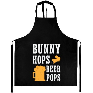 Discover Easter Bunnies Beer Drinking Holiday Rabbit Aprons
