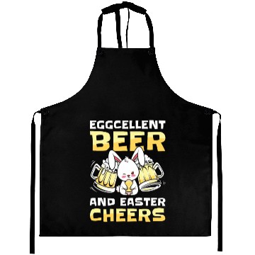 Discover Easter Bunnies Beer Drinking Holiday Rabbit Aprons