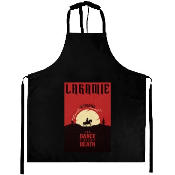Discover Laramie Wyoming wild west town Aprons