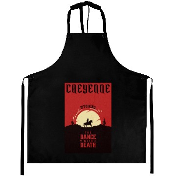 Discover Cheyenne Wyoming wild west town Aprons