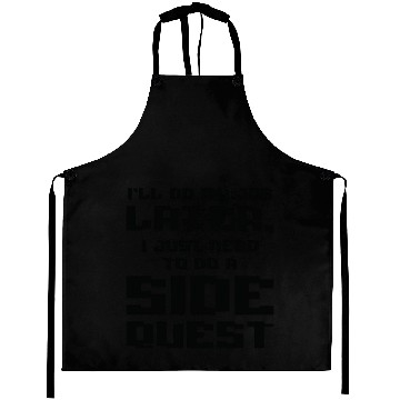 Discover Procrastinating Panda Lover Side Quest Panda Aprons
