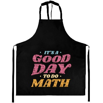 Discover It's a Good Day to Do Math Aprons