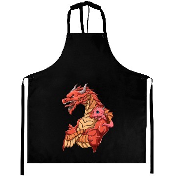 Discover Strong Dragon with Dragon Kid for a Dragon lovers Aprons