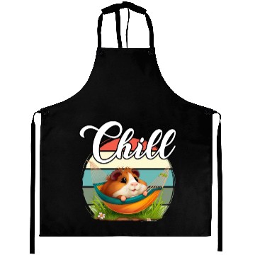 Discover Guinea Pig Chill Relaxing for a Guinea pig Lover Aprons