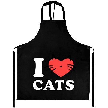 Discover i love cats Aprons