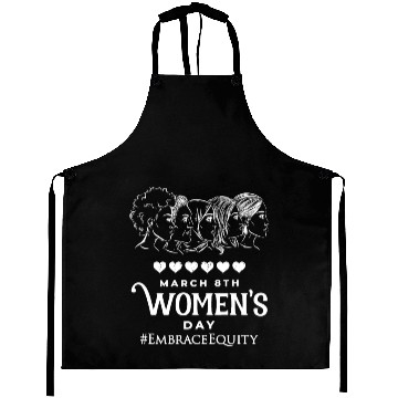 Discover International Women's Day Embrace Equity 2023 Aprons