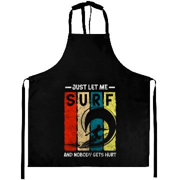 Discover Surfer Heartbeat Nature Aprons