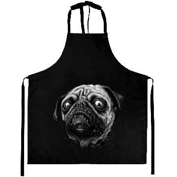 Discover Zombie pug Aprons
