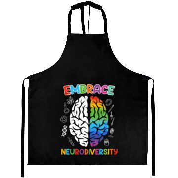 Discover Autism Embrace Neurodiversity Autistics Aprons