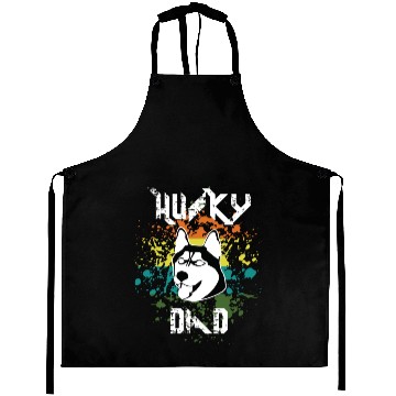 Discover Husky Dad Aprons