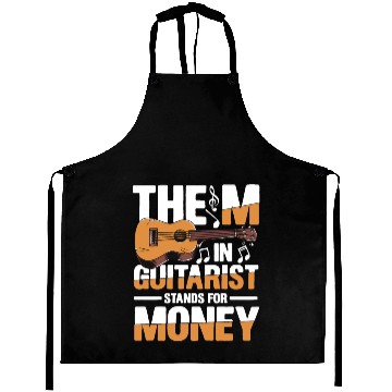 Discover The M in Guitarist Stands For Money Aprons