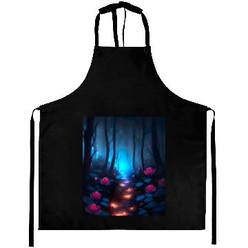 Discover Lost in the Blue Forest Aprons