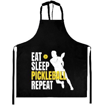 Discover Eat Sleep Pickleball Repeat Pickleballplayer Aprons