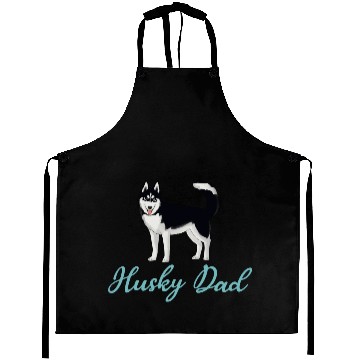 Discover Husky Dad Aprons
