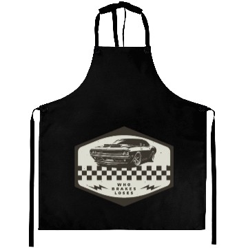Discover Who Brakes Loses Muscle Car Lover Racing Aprons