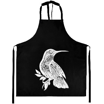 Discover Exotic Tattoo Hummingbird Tribal Style Wings Aprons