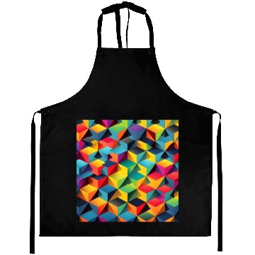 Discover geometric psychedelic wallpaper Aprons