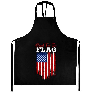 Discover Stand For The Flag Veteran USA Flag Memorial Day Aprons