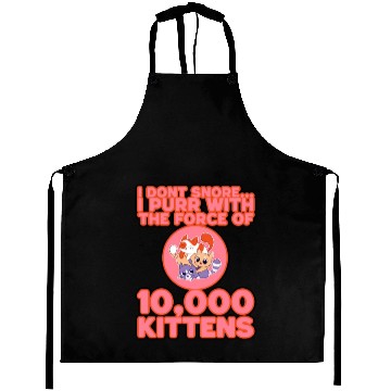Discover I Purr With The Force Of 10,000 Kittens 3 Aprons