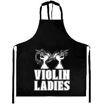 Discover Violin Violinist Ladies Aprons
