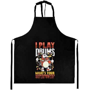 Discover Drummer Drums Music Drum Set Drumming Aprons