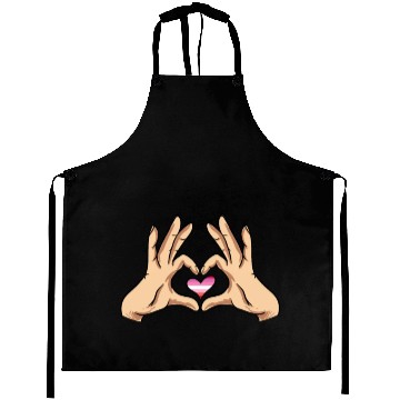 Discover Lesbian Heart Aprons