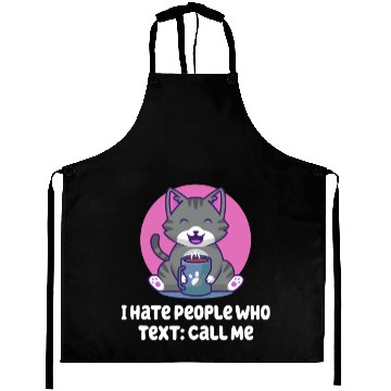 Discover I Don't Like People Who Text Nerd Introvert Weird Aprons