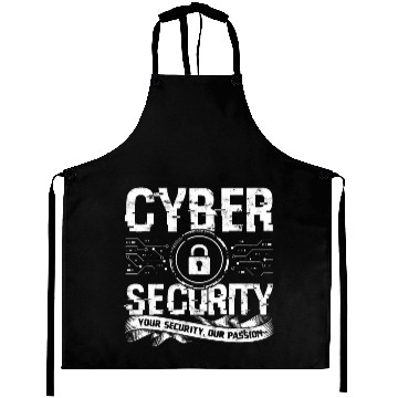 Discover Cyber Security Cyber Hacker Analyst Programmer Aprons