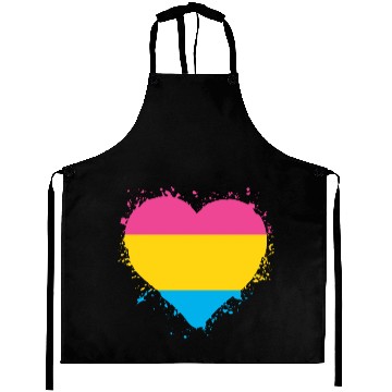 Discover Pride LGBTQ heart Aprons
