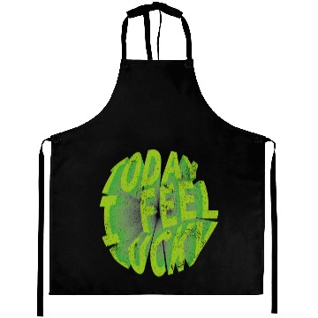 Discover Today i feel lucky - Happy st Patrick's day Aprons