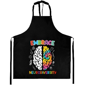 Discover Autism Embrace Neurodiversity Autistics Aprons