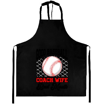 Discover Baseball Coach Wife Professional Mom Instructor Aprons
