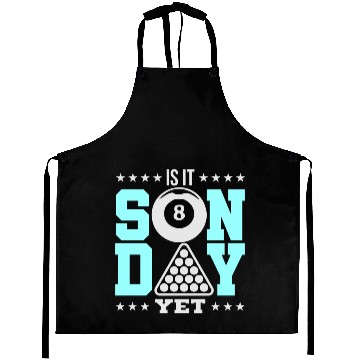 Discover Is It Sunday Yet Apparel For Pool Player Aprons