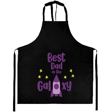 Discover Best Dad in The Galaxy Cool Aprons