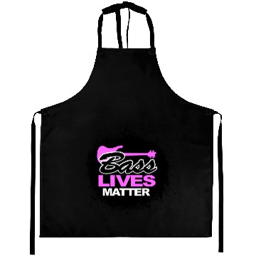Discover BASS LIVES MATTER Aprons