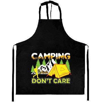 Discover camping hair don't car Aprons