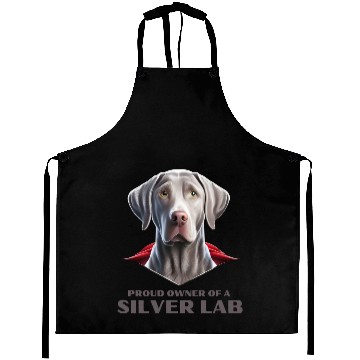 Discover Silver labrador | Proud owner of a Silver lab Aprons