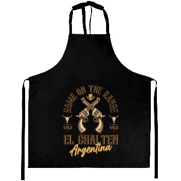 Discover El Chalten Argentina wild west town Aprons