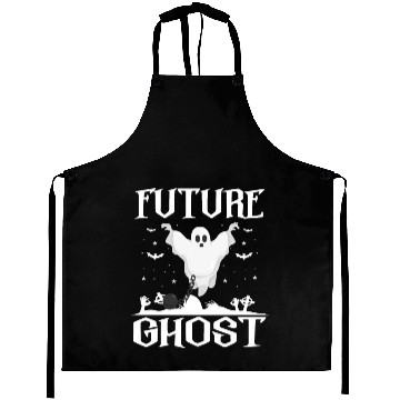 Discover Funny Future Ghost Scary Costume Aprons