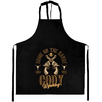 Discover Cody Wyoming wild west town Aprons