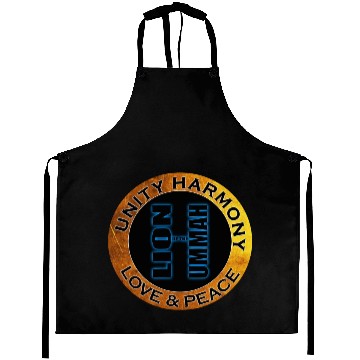 Discover Ice Blue Aprons