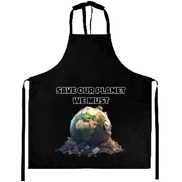 Discover Save Our Planet We Must Aprons