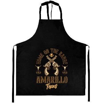 Discover Amarillo Texas wild west town Aprons