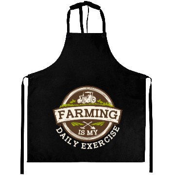 Discover Farming Is My Daily Exercise Agribusiness Aprons